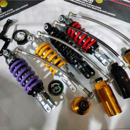 Shock Tabung Vixion R15 Shock Dbs-922 Premium Klik Fungsi Tabung Pisah
