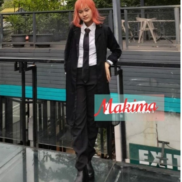 Sewa/Rental kostum cosplay Makima Chainsaw Man