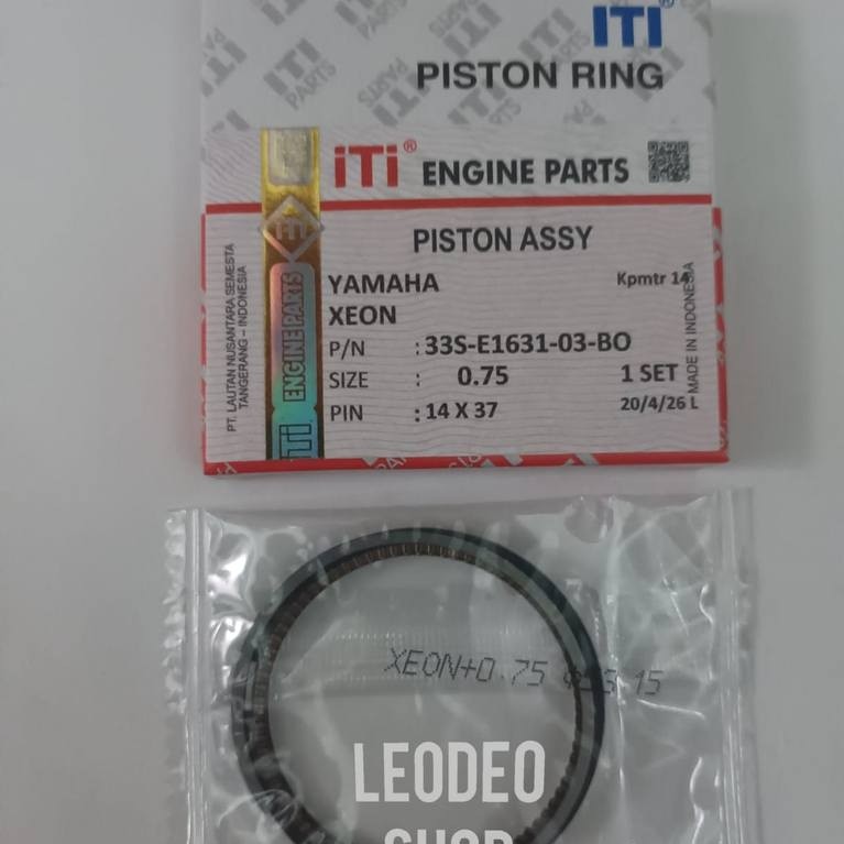 RING PISTON XEON XEON GT 125 ITI RING SEHER