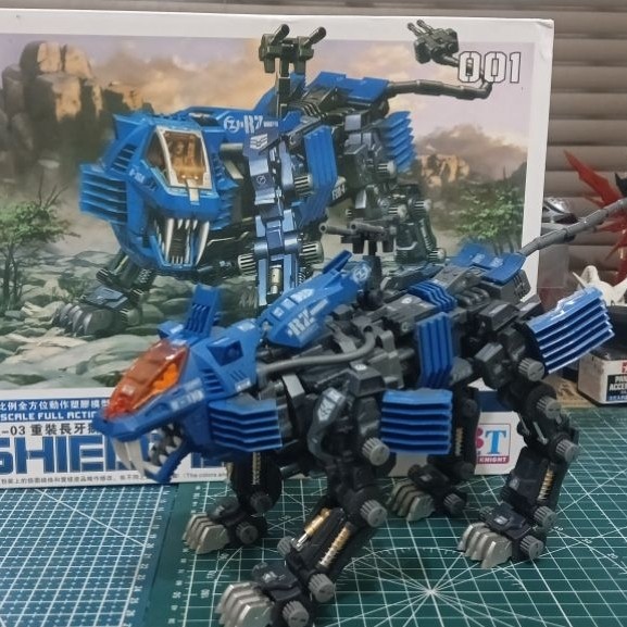 BT MODEL ZOIDS HMM SHIELD LIGER SECOND