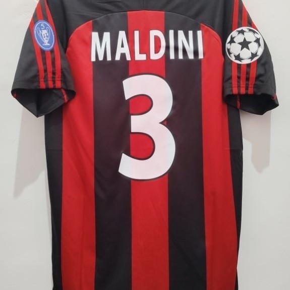 jersey retro Asem ilan Maldini size M XXL