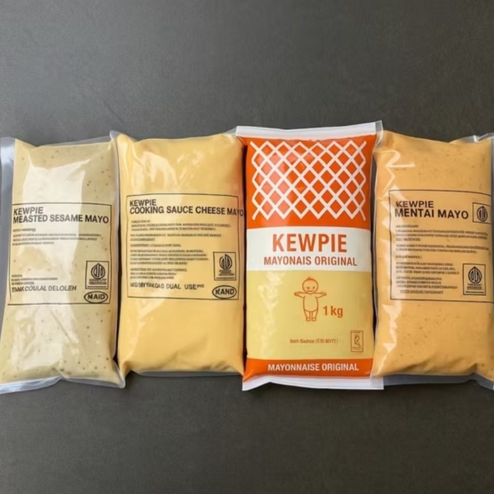 kewpie mentai mayo 1kg/saos kewpie/original mayo kewpie 1kg