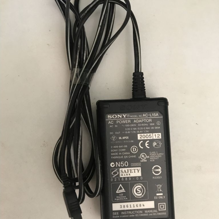 Charger Handycam Sony ACL15A Second
