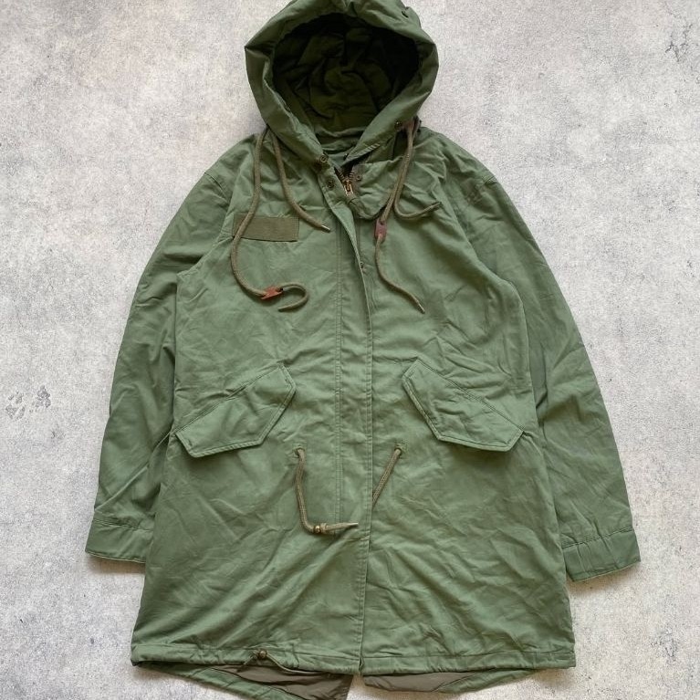 Jacket Jaket Parka Vintage Army Military Mr&Mrs Italy Second not nike