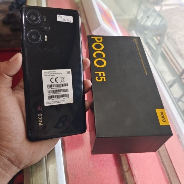(Second) Poco F5 5G ram 12/256 Fullset Nominus