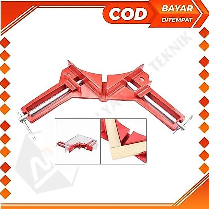 IYLBISC Corner Clamp Sudut siku 90 derajat Klem Penjepit sudut Besi Bingkai