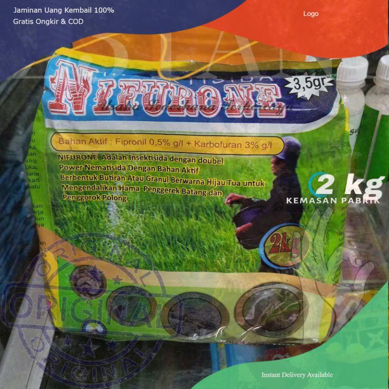 Nifurone Insektisida Double Power Nematisida 3,5gr 2Kg Pengendali Hama Tanaman dengan Fipronil & Kar