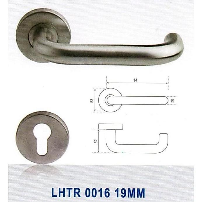 HANDLE DEKKSON LHTR 0016 19MM SSS Lever Handel Dekson LHTR 016 19 MM
