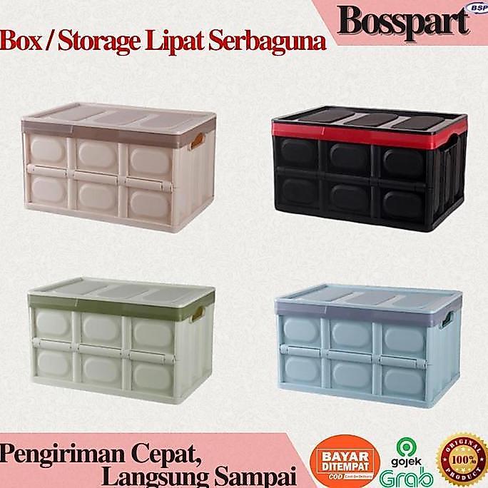 TERLARIS KOTAK PENYIMPANAN LIPAT / BOX LIPAT / FOLDING STORAGE PORTABLE BOX