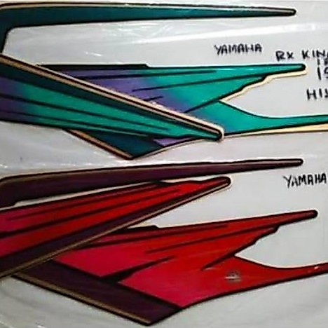 Stiker striping lis body rx king 95 96