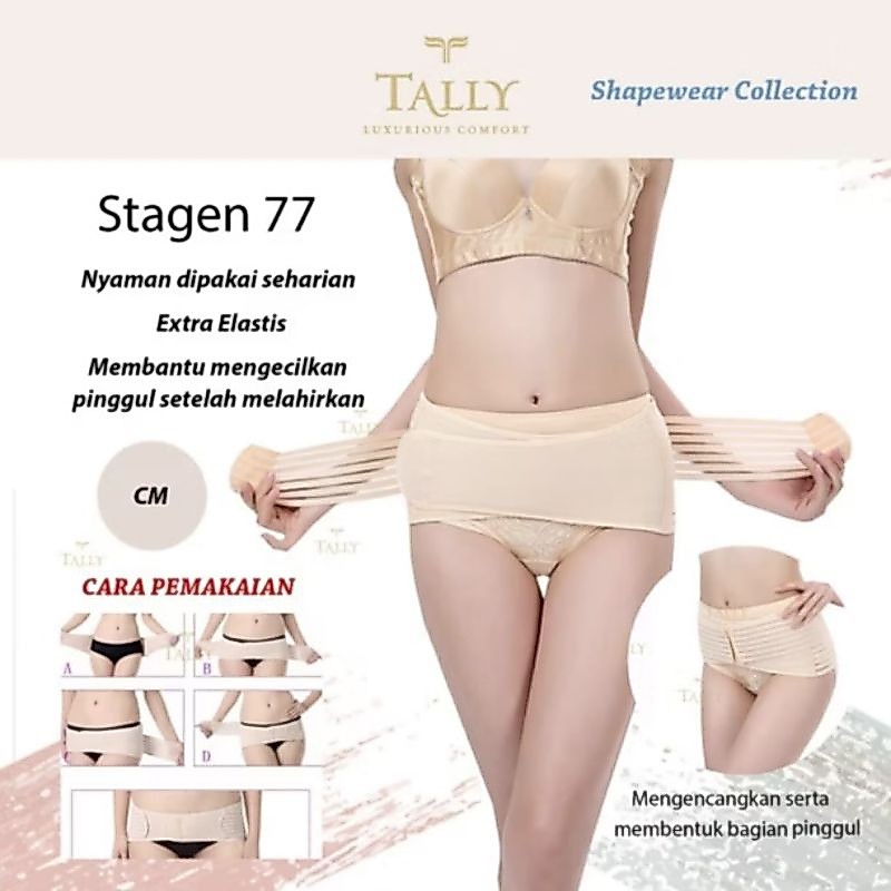 TALLY STAGEN Korset Pelangsing  Pinggul St. 77  Korset Pengecil Pinggul
