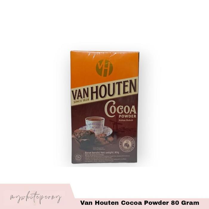 Van Houten Drinking Chocolate Optimum Cocoa Powder Coklat Bubuk - CocoaPowder80gr