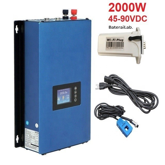 Inverter On Grid Sun Grid Tie 2000 Watt dengan Limiter Untuk PLTS Kurangi Tagihan Listrik
