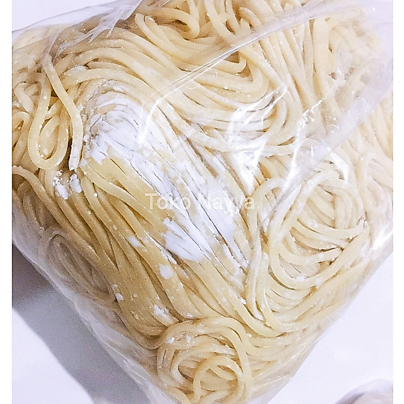 Mie Ayam Basah Mentah Telur