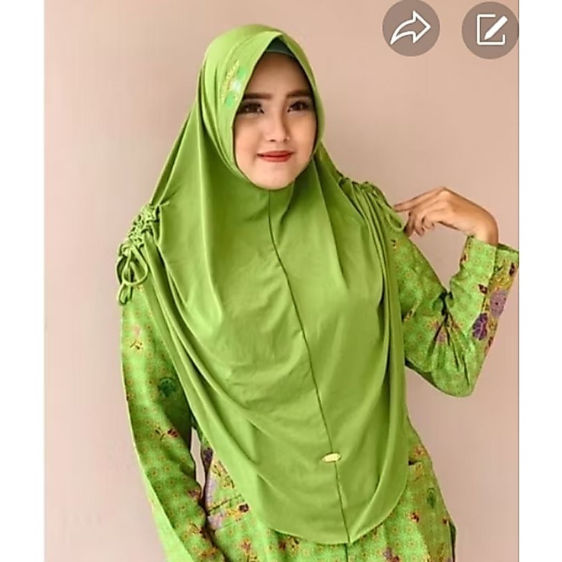 HIJAB MUSLIMAT NU SERUT SAMPING XL
