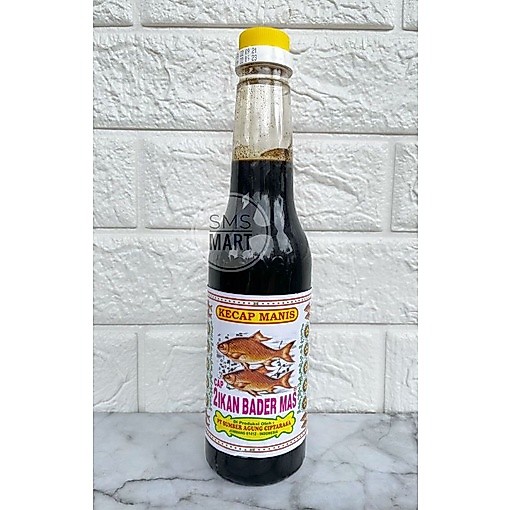 KECAP BADER MAS / KECAP MANIS CAP 2 IKAN BADER MAS 600 ML