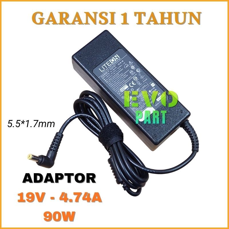 Adaptor Charger Acer Aspire 5951 5951G-9816 8951 8951G-9600 Series 90W