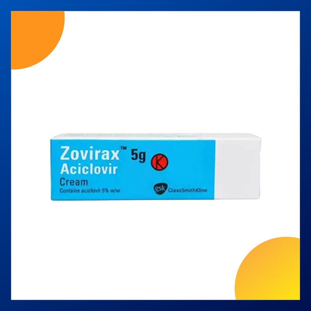 ZOVIRAX 5% CREAM 1 TUBE @ 5 G