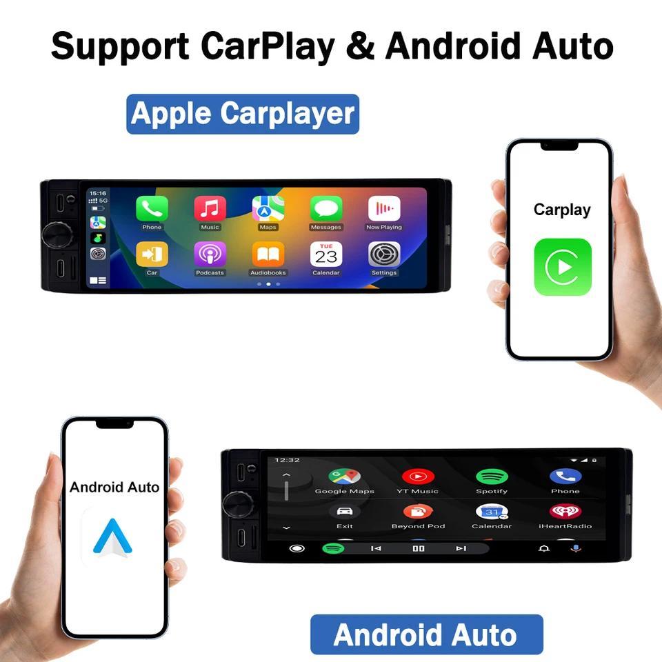 For 6.28-in universal car player, car rao, Android 14, wireless multimea video player, Bluetooth, GP