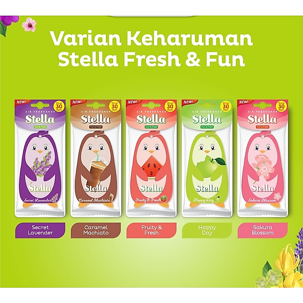 ARJUNA STELLA Daily Car / Stella Pengharum Mobil / Pengharum Mobil Stella KT2