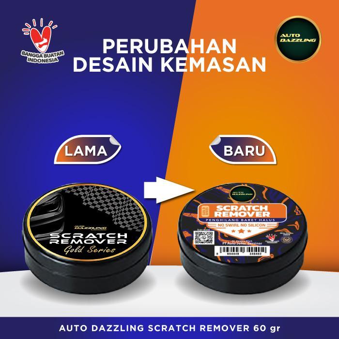 Compound Scratch Remover Penghilang Baret Lecet Body Motor Mobil Helm - SCRATCH REMOVER