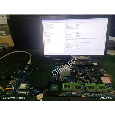 LA-F701P motherboard FOR Latitude Series 14" 5491 E5491 mainboard 0F37WM -0F37WM i7-8850H cpu in-bui