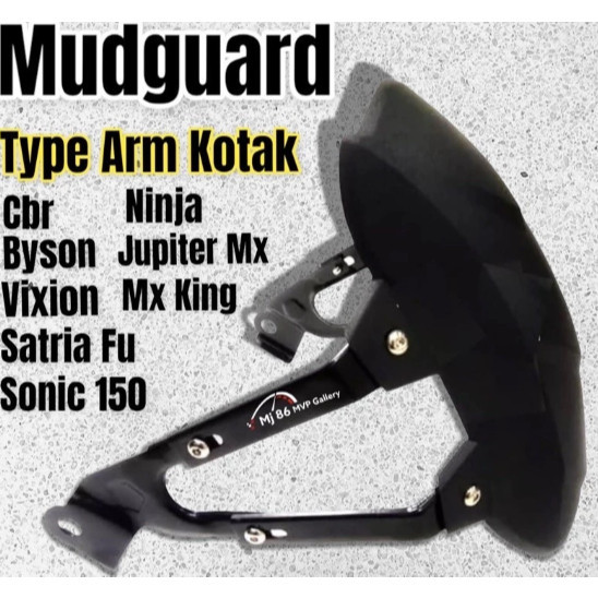 MUDGUARD SUZUKI GSX R15V2 R15V3 XABRE R25 OLD NEW SCORPIO XSR NINJA MUDGUARD SPAKBOR BELAKANG ANTI N