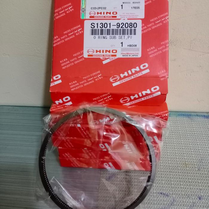 RING PISTON RING SEHER JO8E HINO LOHAN HINO 500 QUALITY