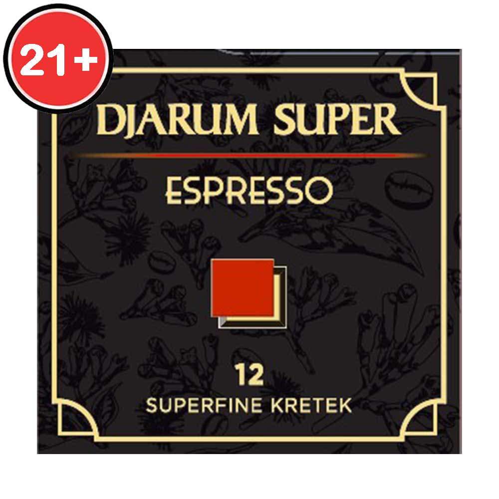 DJARUM SUPER ROKOK KRETEK ESPRESSO 12'S