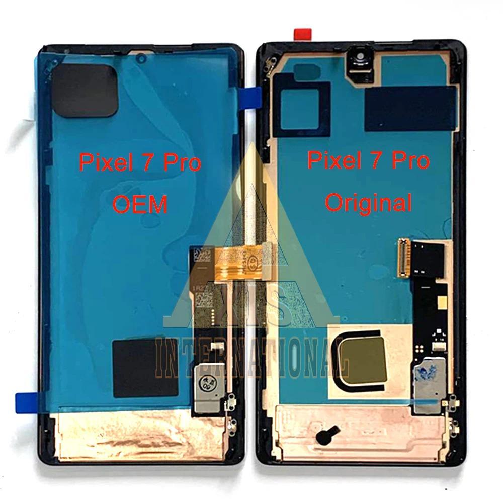  Original AMOLED LCD For Google Pixel 7 Pro splay Pixel 7A Screen Frame Touch Panel gitizer For Goo