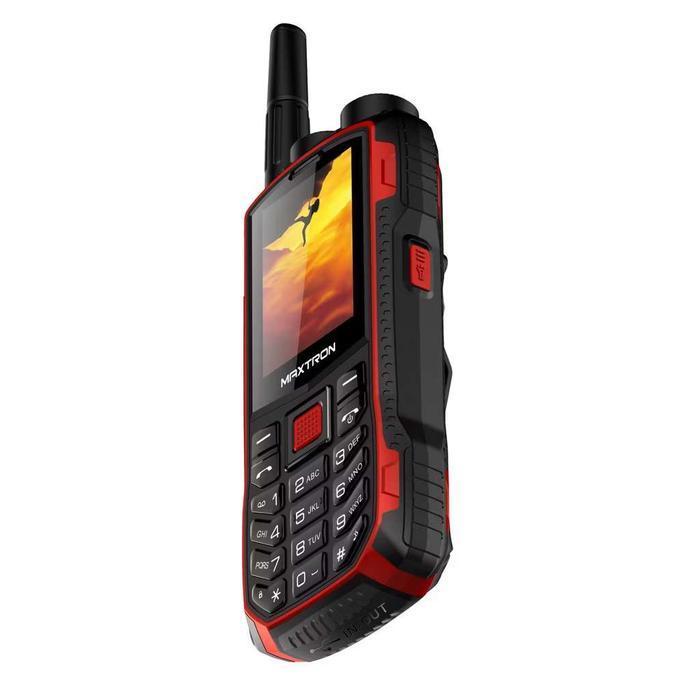 Mhola Mhol  -  HP Maxtron P12i BOMBA Handphone Outdoor Tahan Lama Speaker Bluetooth + Power Bank + D