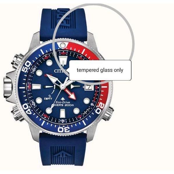 tempered glass untuk CITIZEN PROMASTER AQUALAND BN2038-01L BN2038 BN 2038 01L anti gores jam tangan 