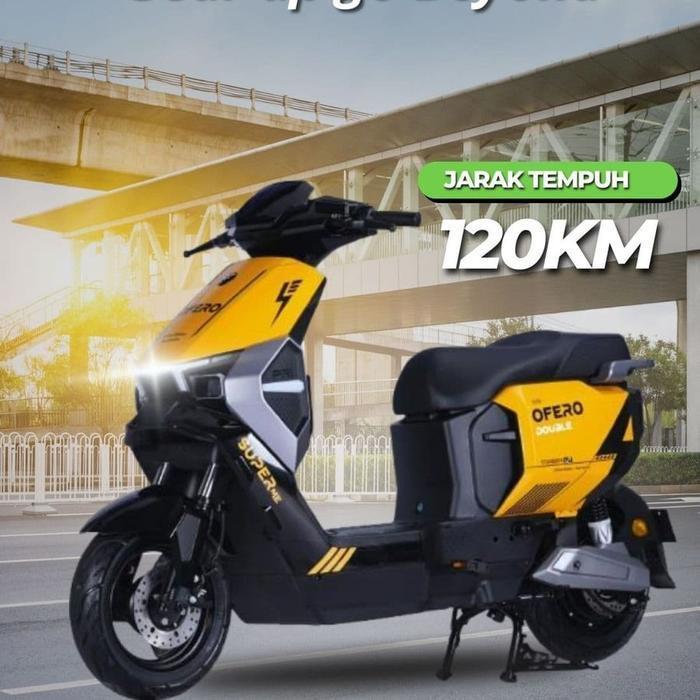 DISKON PROMO PROMO SEPEDA LISTRIK OFERO STERER 3 LITHIUM