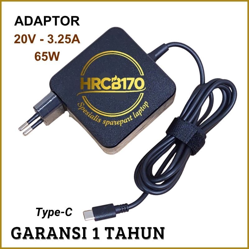Adaptor Charger 65W For Acer Aspire 5 Spin 14 A5SP14 A5SP14-51MTN 20V 3.25A Type-C -HRCB