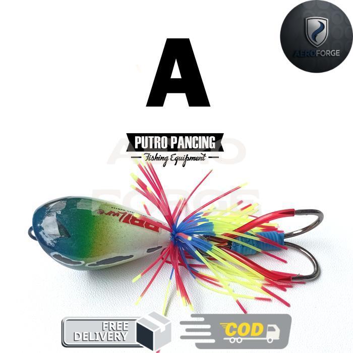 Lure Jump Frog Oval Abi Lure Hard Frog hardfrog - A