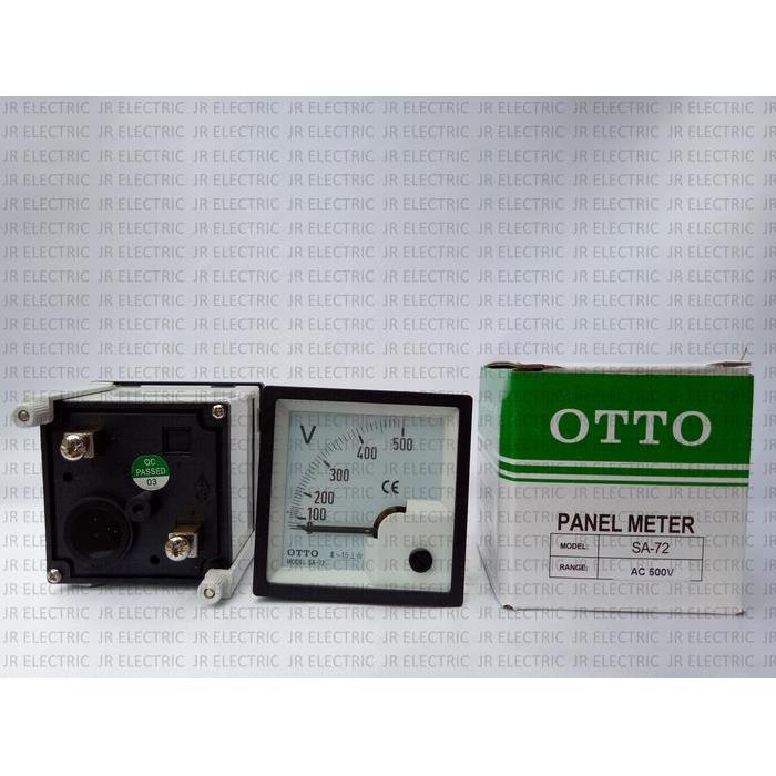 OTTO Panel Meter/Voltage Meter (Volt meter) SA-72 AC 300V 500V - 500V