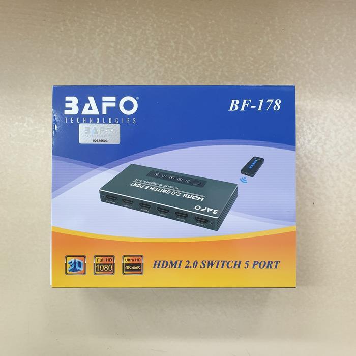 BAFO BF-178 HDMI 2.0 4K SWITCH 5 PORT