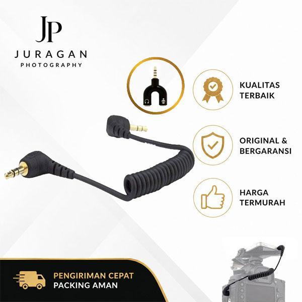 JP Kabel Converter Mic Jack 3.5mm TRS to TRS untuk Rode & MM1 - 45cm - Audio - Camera, Kamera - Kabe