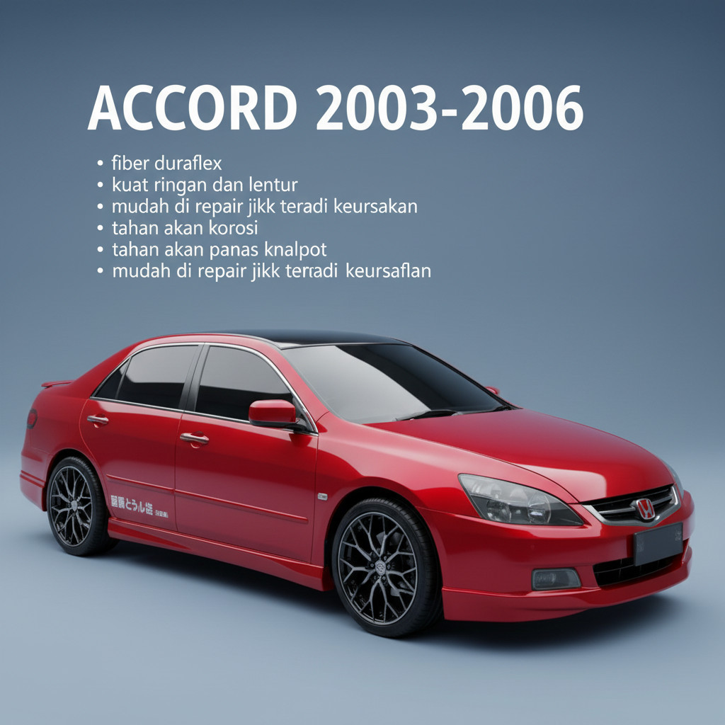 DISKON Bodykit Honda Accord 2004 2005 2006 MDLO body kit Honda accord CM5