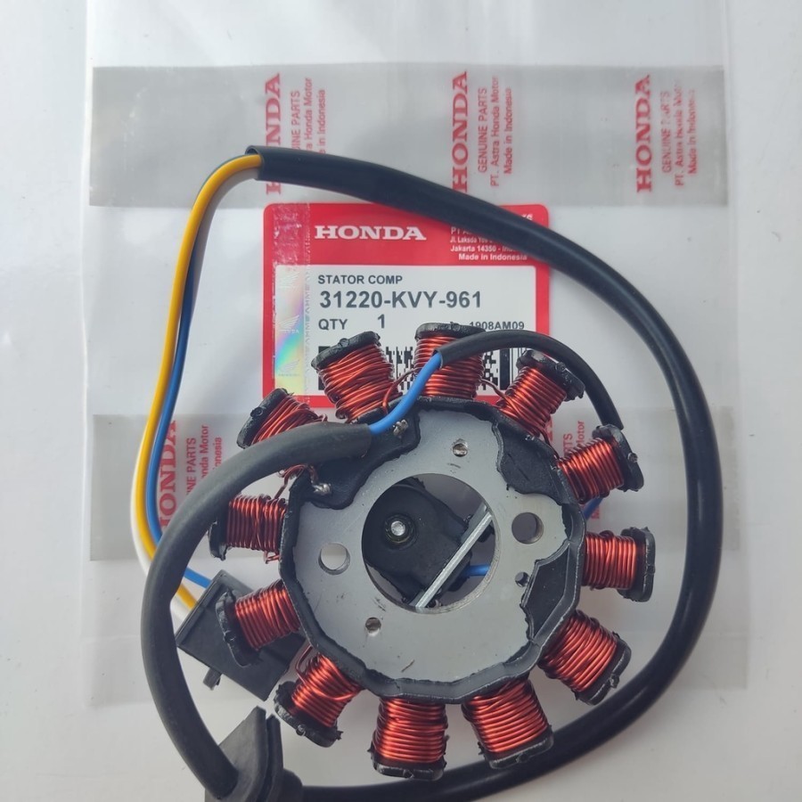 SPULL SPUL PULSER COMP STATOR ASSY MOTOR HONDA BEAT KARBU LAMA VARIO KARBU LAMA SCOOPY SPACY KARBU L