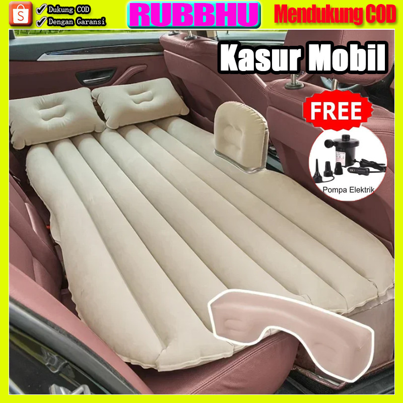 Kasur Mobil Kasur Angin Matras Kasur Mobil Angin Pompa + Bantal Matras Kasur Angin Mobil