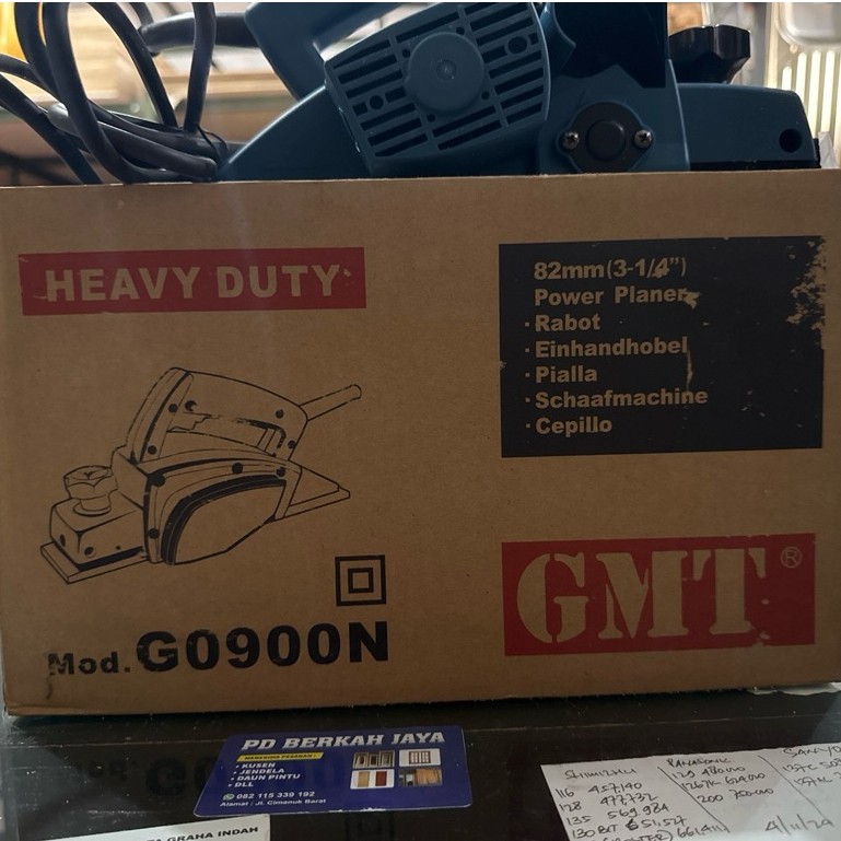 mesin serut GMT G0900N