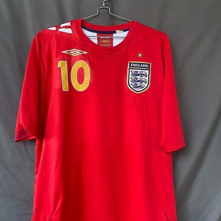 England Away 2006 Original NNS Owen