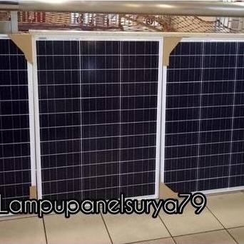Panel Surya 400WP Mono Free packing Kayu