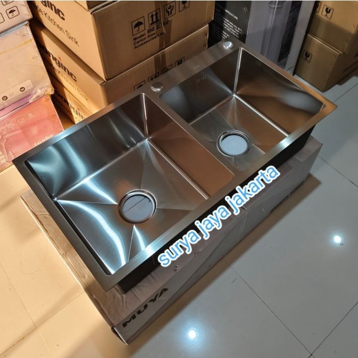 Body kitchen sink 8245 stainless / BCP 2 lubang stainless 8245