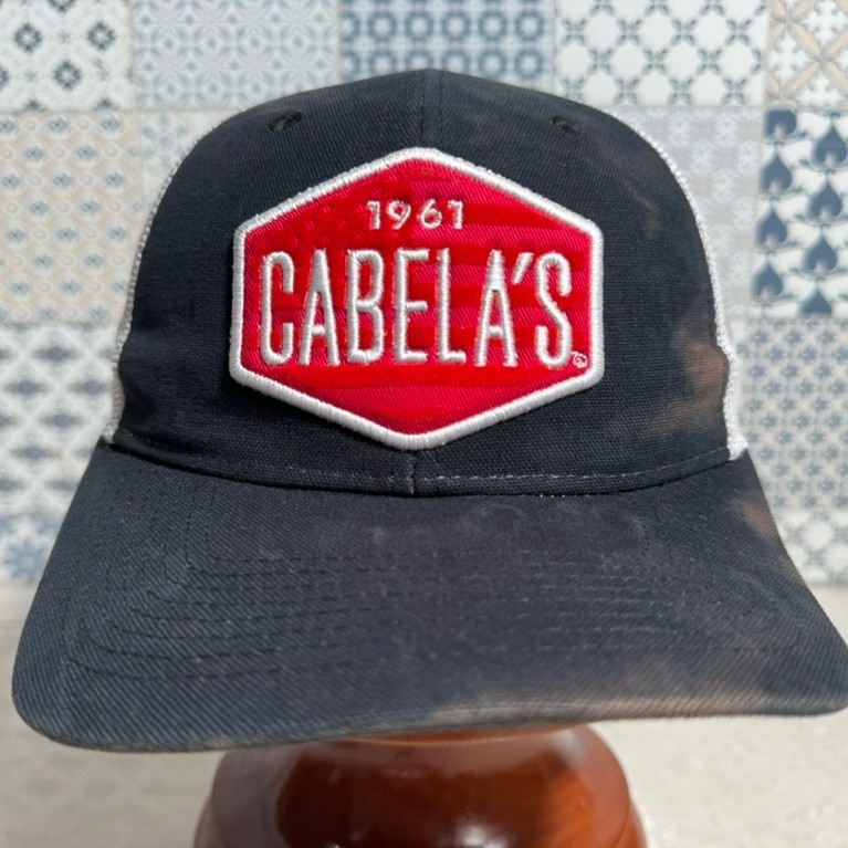 Topi Second Brand Branded Trucker Cabela's Topi mancing Original Full Tag Furing