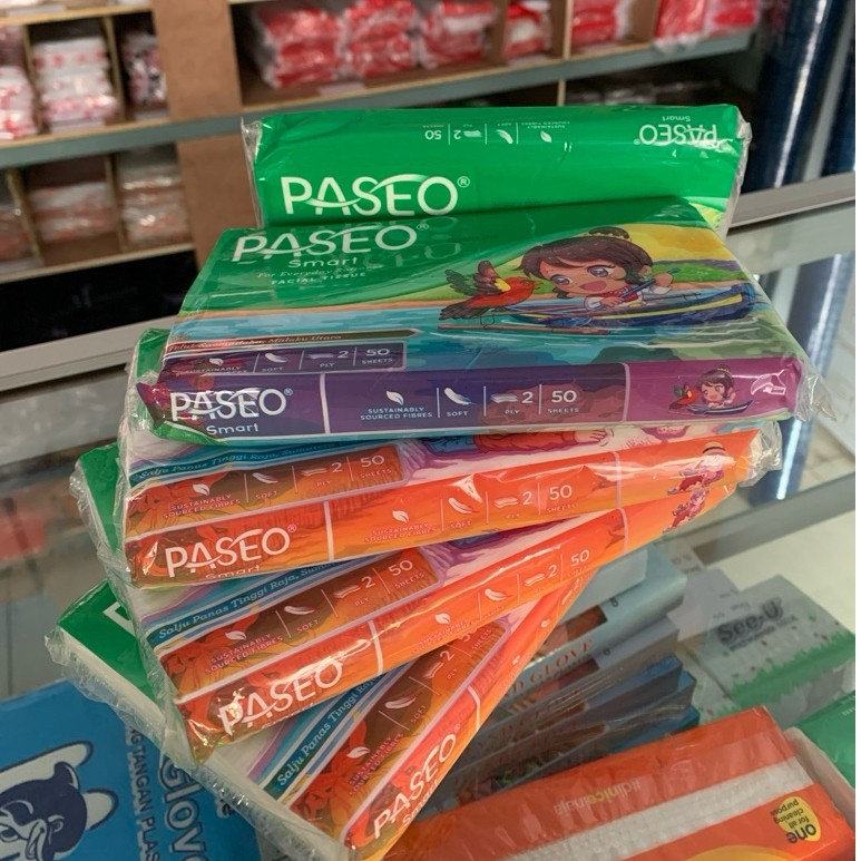 Tissue Smart Paseo | Tissue Paseo Smart | Tissue Paseo Smart 50 Sheets 2 Play Lembut
