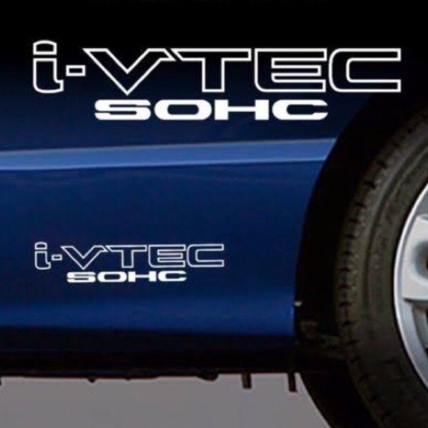 stiker mobil I VTEC SOHC