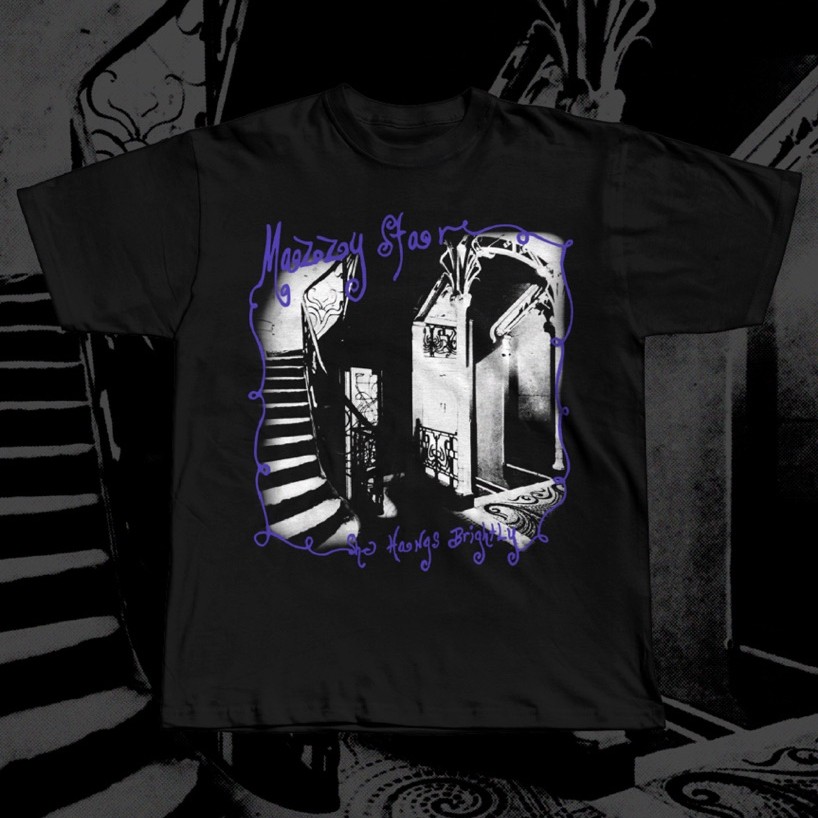 KAOS MAZZY STAR - SHE HANGS BRIGHTLY BLACK