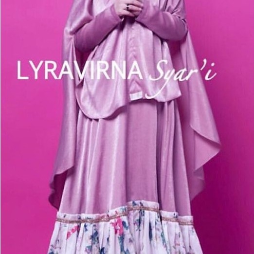 Lyra Virna set syari PINK